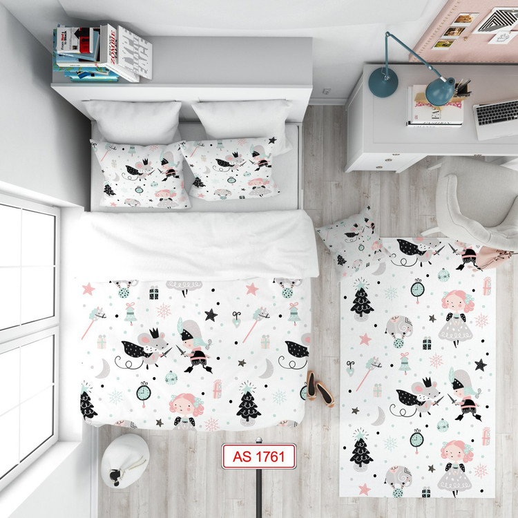 فرشینه اتاق کودک برند مینوریا کیدز طرح اسپرت کد p-432