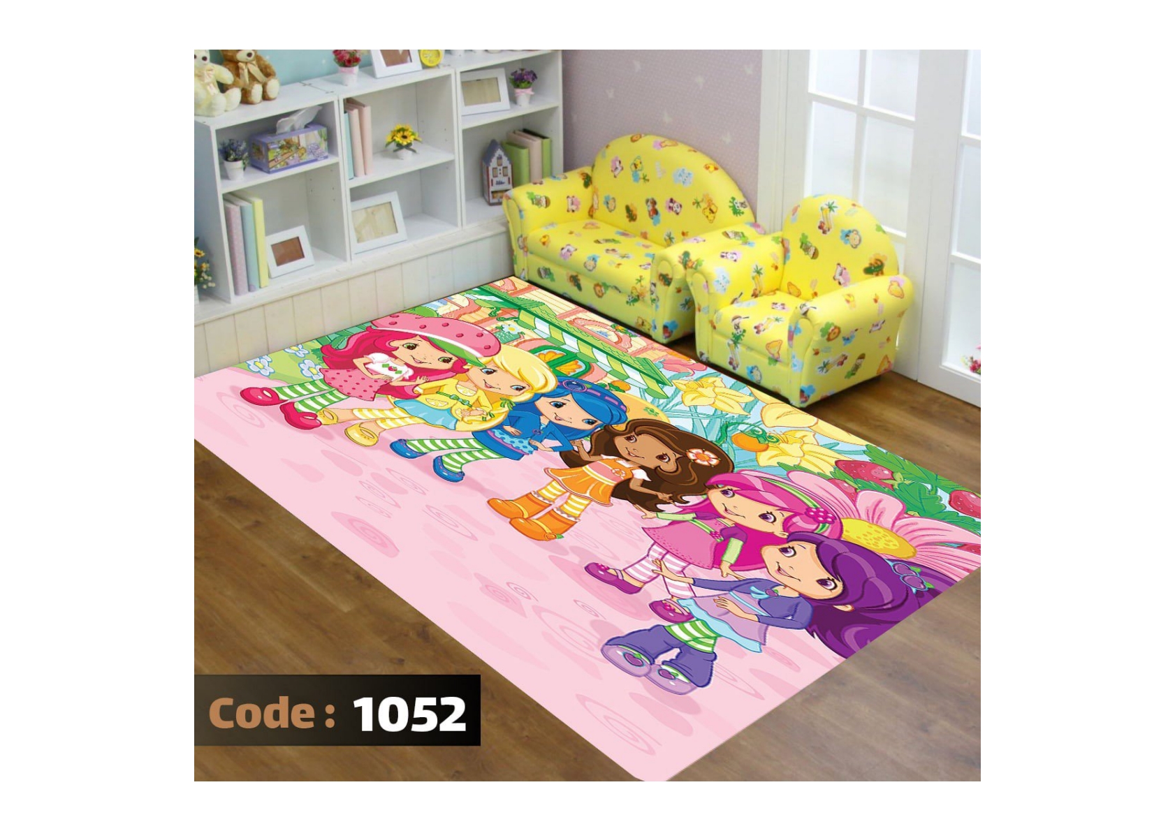 روفرشی کشدار اتاق کودک ترک کد 1052
