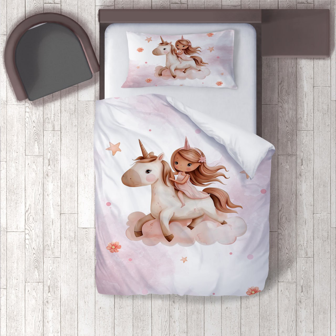 روتختی کودکانه برند مینوریا طرح دخترانه کد p-476