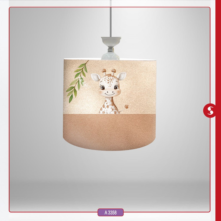 لوستر اتاق کودک برند مینوریا طرح حیوانات کد p-498