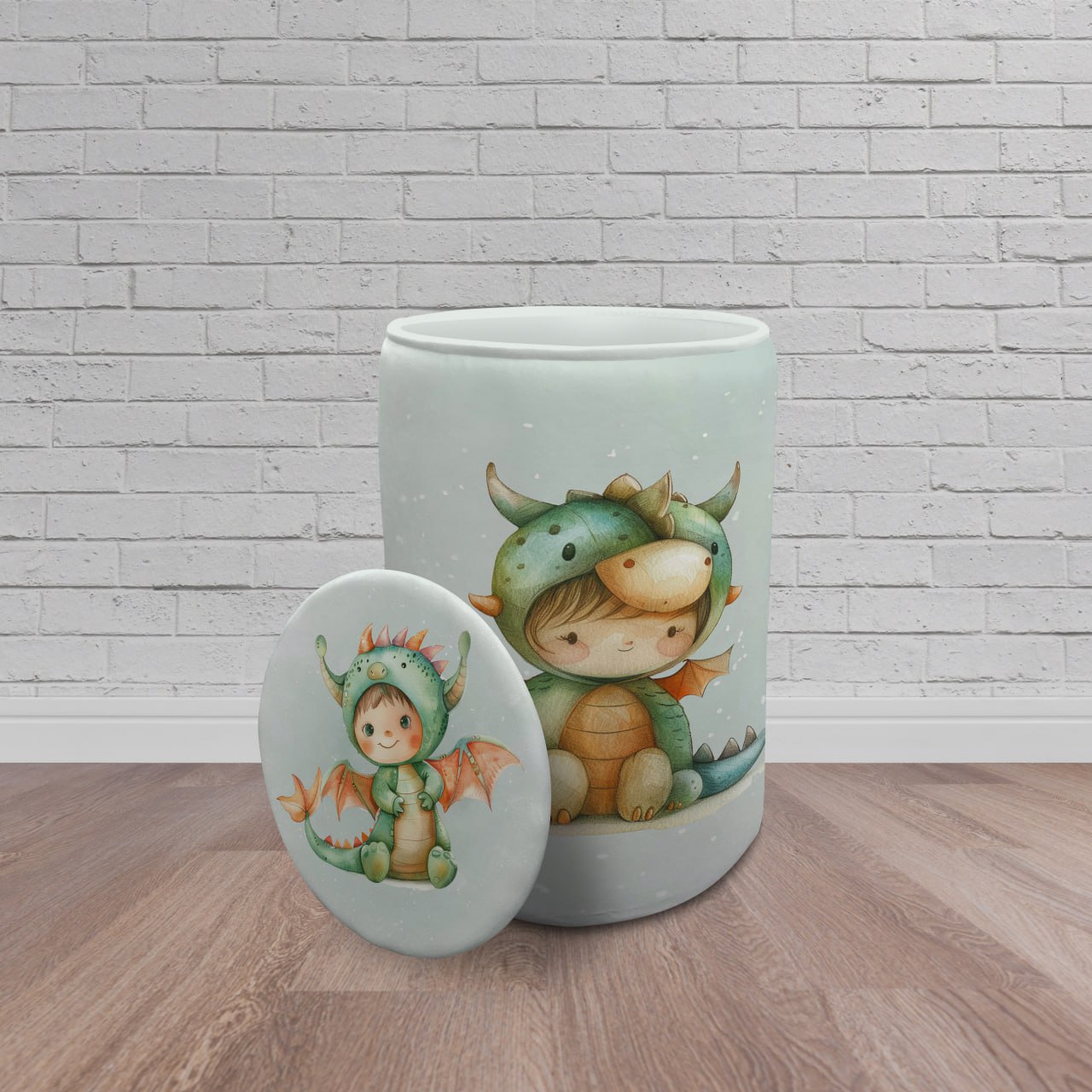 سبد اسباب بازی اتاق کودک برند مینوریا طرح پسرانه کد p-469
