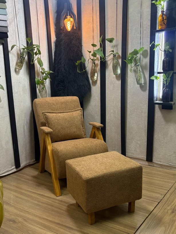 مبل چوبی راحتی مخصوص اتاق کودک برند مینوریا